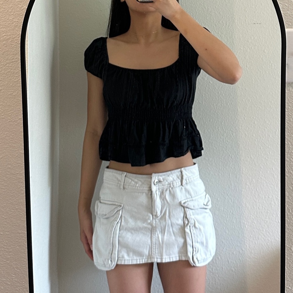 KENDALL + KYLIE Black Top S